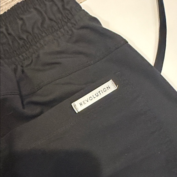 Men’s Black Jogger Scrub Pants - Picture 3 of 5